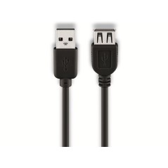 goobay USB forlængerkabel 60cm Sort